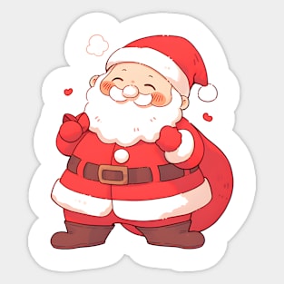 Santa's Christmas Party Sticker